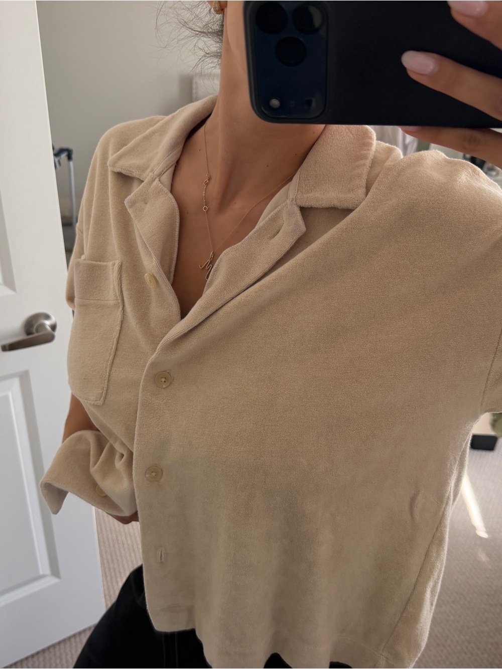 H&M Terry Button Up - Picture 4 of 5